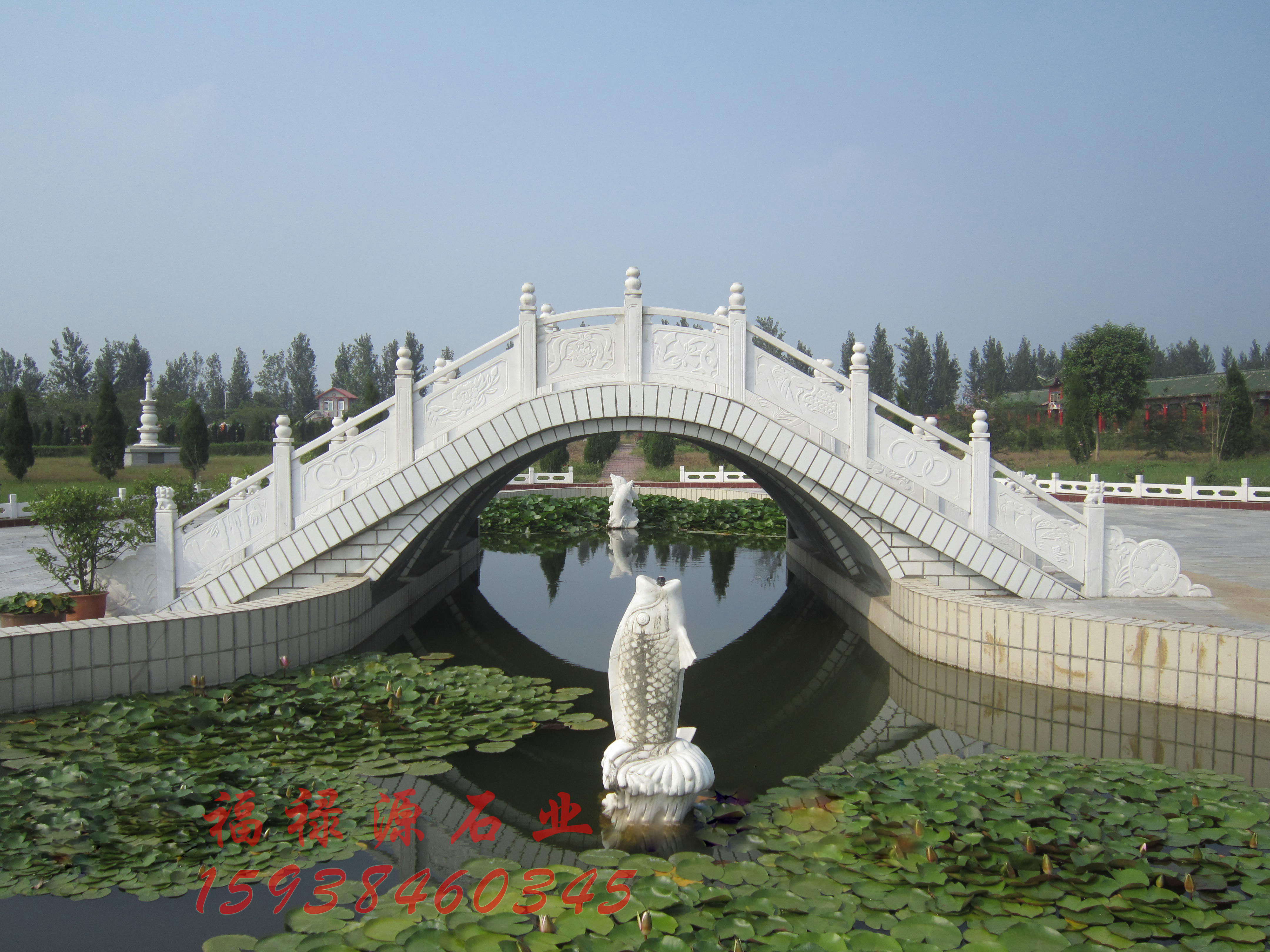 石栏板施工成品