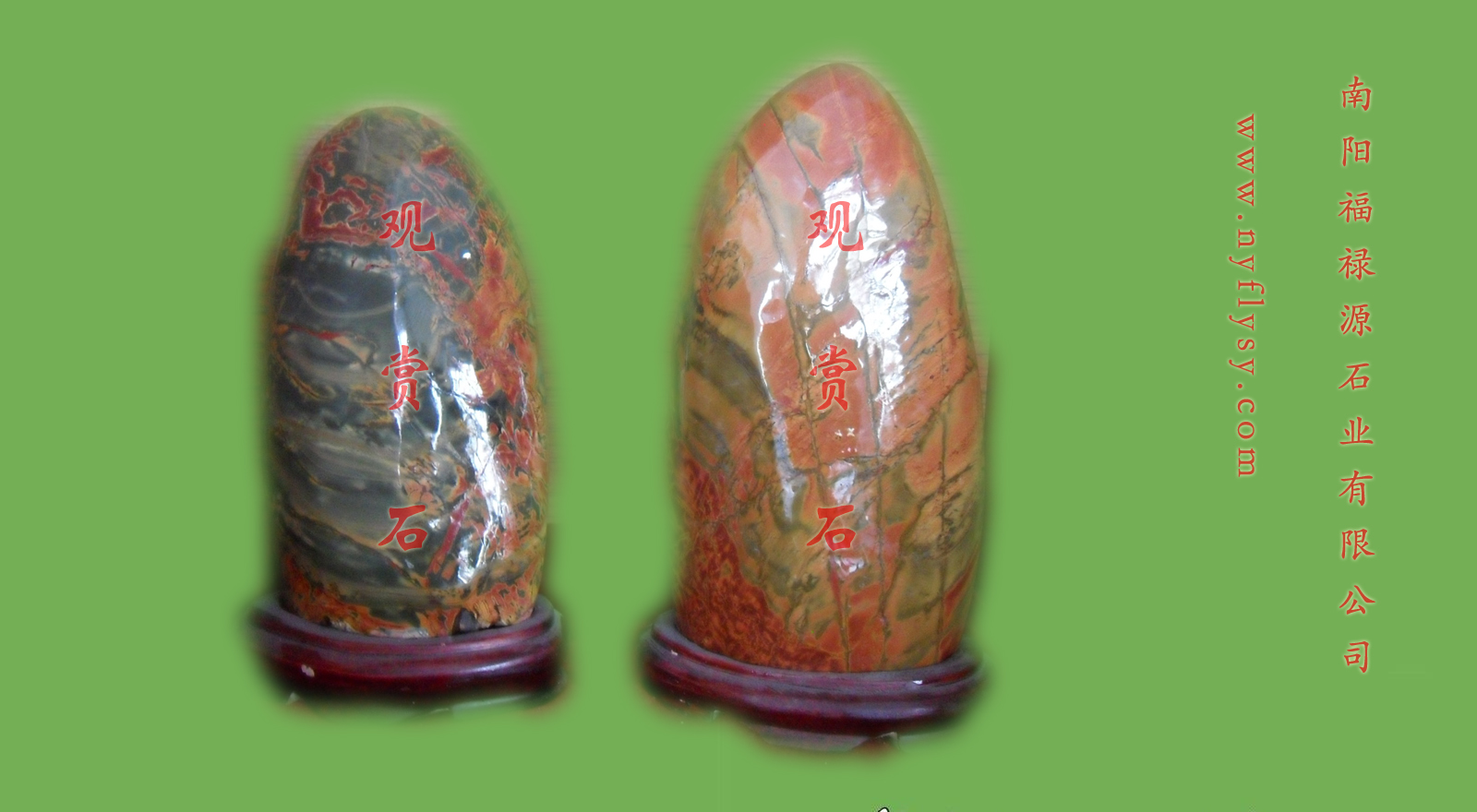 观赏石（富贵石绿纹）