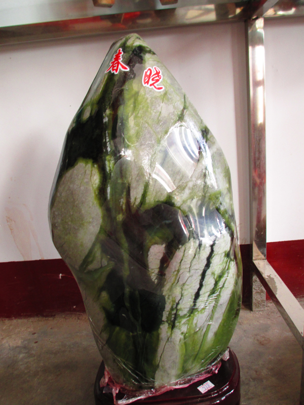 镇平玉雕之玉树石