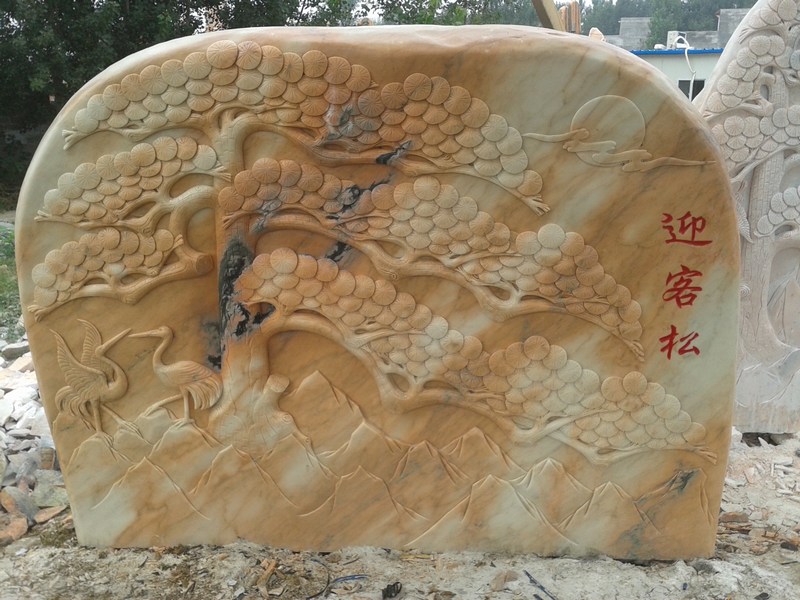 晚霞红石雕 晚霞红石雕